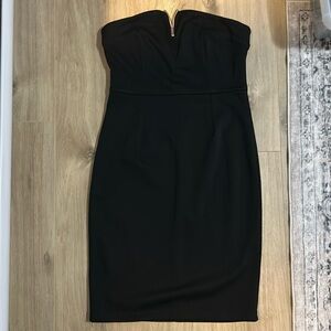 Strapless Little Black Dress
